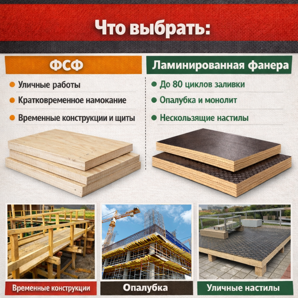 Какую фанеру выбрать для строительных задач