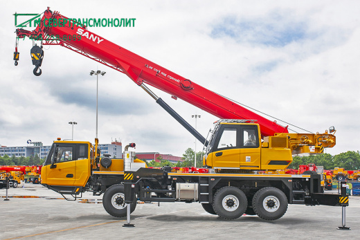 Автокран PALFINGER SANY STC250Т5-4R