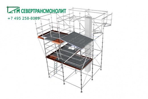 Леса для тренировочных полигонов SCAFF SYSTEM
