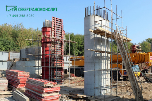 Опалубка для мостовых опор